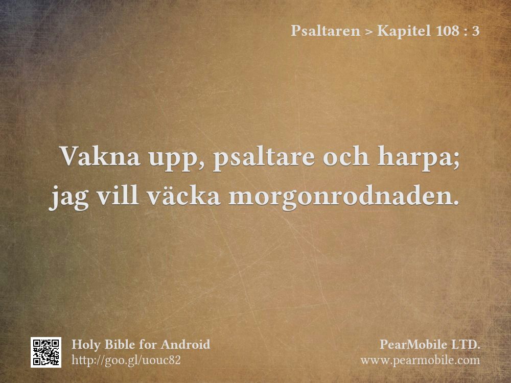 Psaltaren, Kapitel 108:3